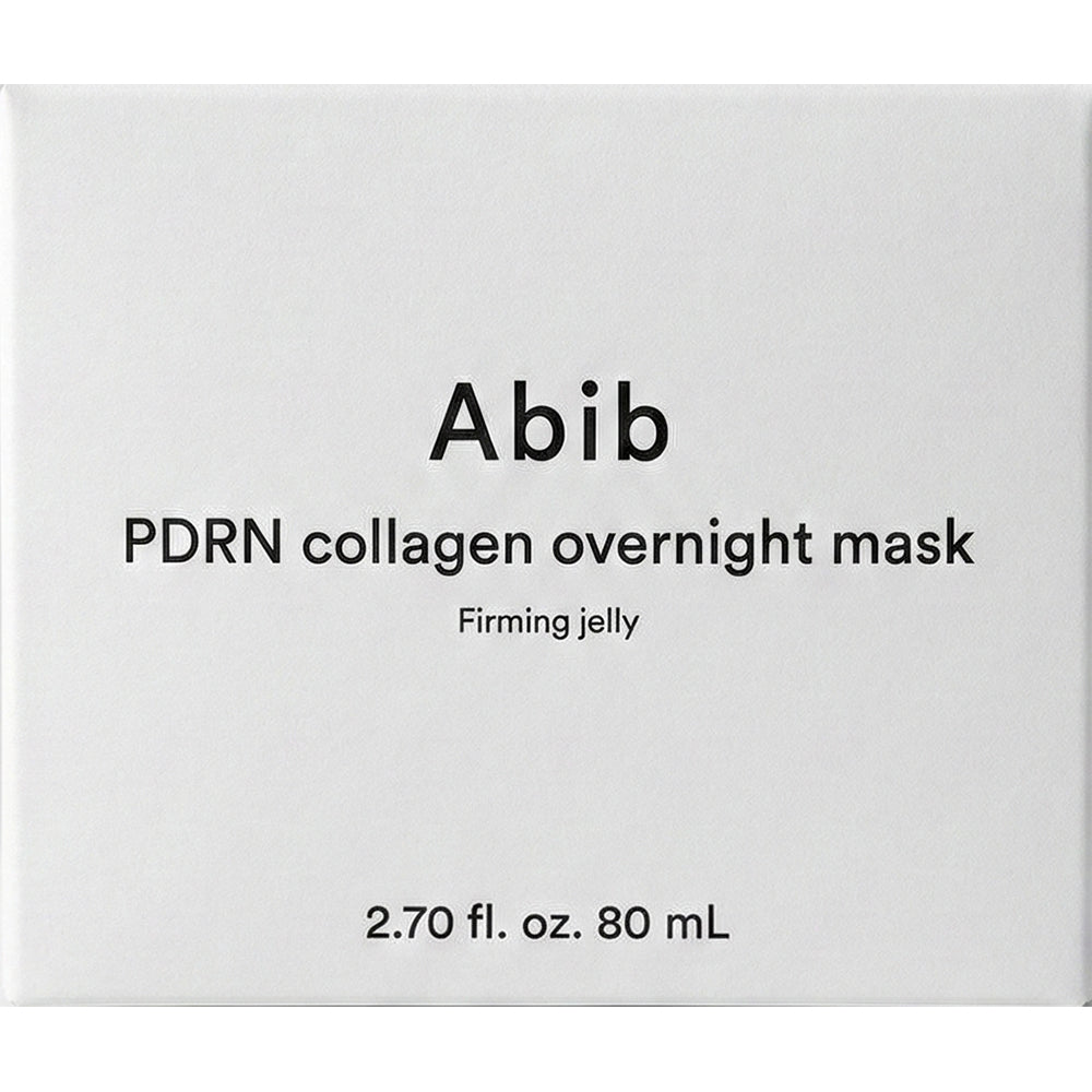 ABIB PDRN Collagen Overnight Mask Straffende Jelly Gesichtsmaske - Feuchtigkeitsspendend und Aufhellend, 80 ml