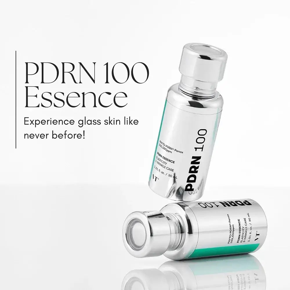VT COSMETICS PDRN Essence 100 - Gesichtsserum mit PHYTO PDRN und Polyglucuronsäure, 30 ml