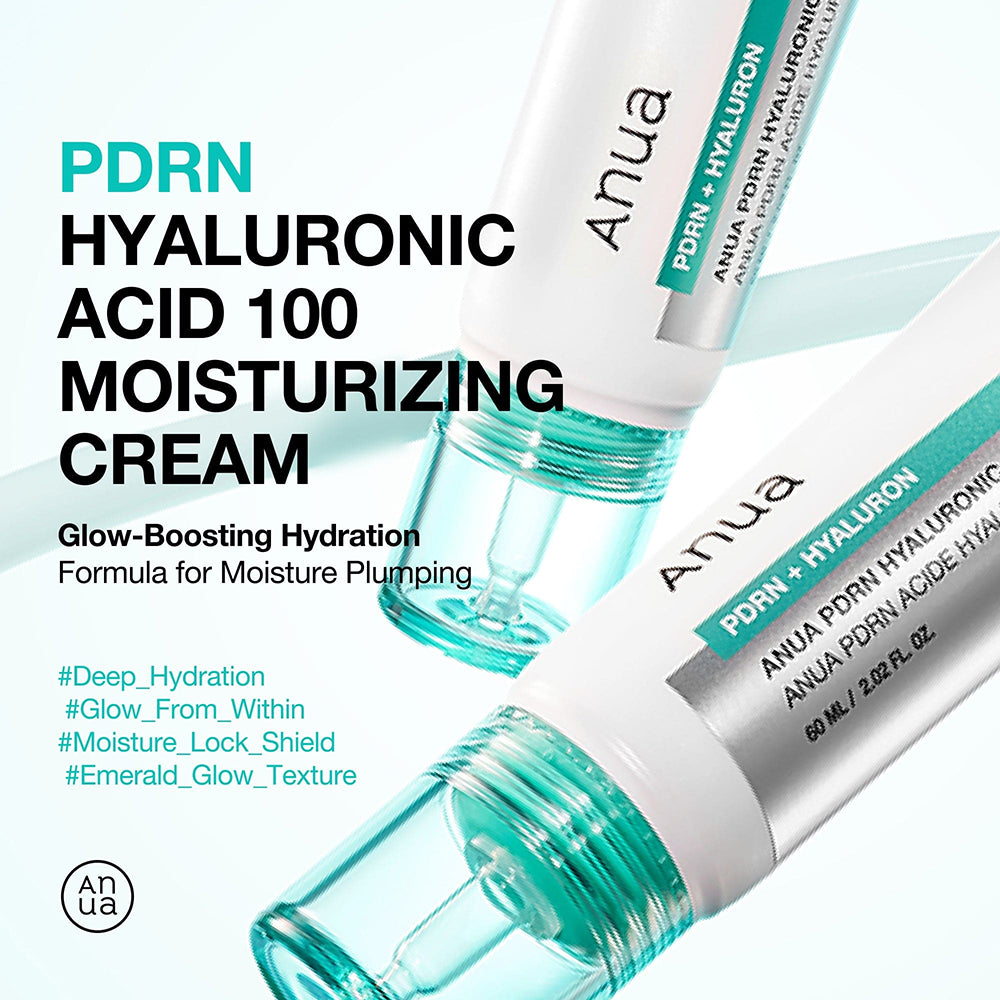 ANUA PDRN Hyaluronsäure 100 Feuchtigkeitscreme, 60 ml