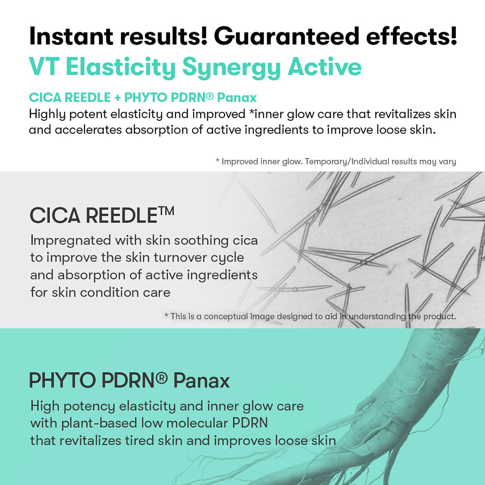 VT COSMETICS PDRN Reedle Shot 100 - Serum für das Gesicht, formuliert mit Hyaluronsäure und Peptiden, das zur Hautfeuchtigkeit und zum Hautkomfort beiträgt - 50 ml
