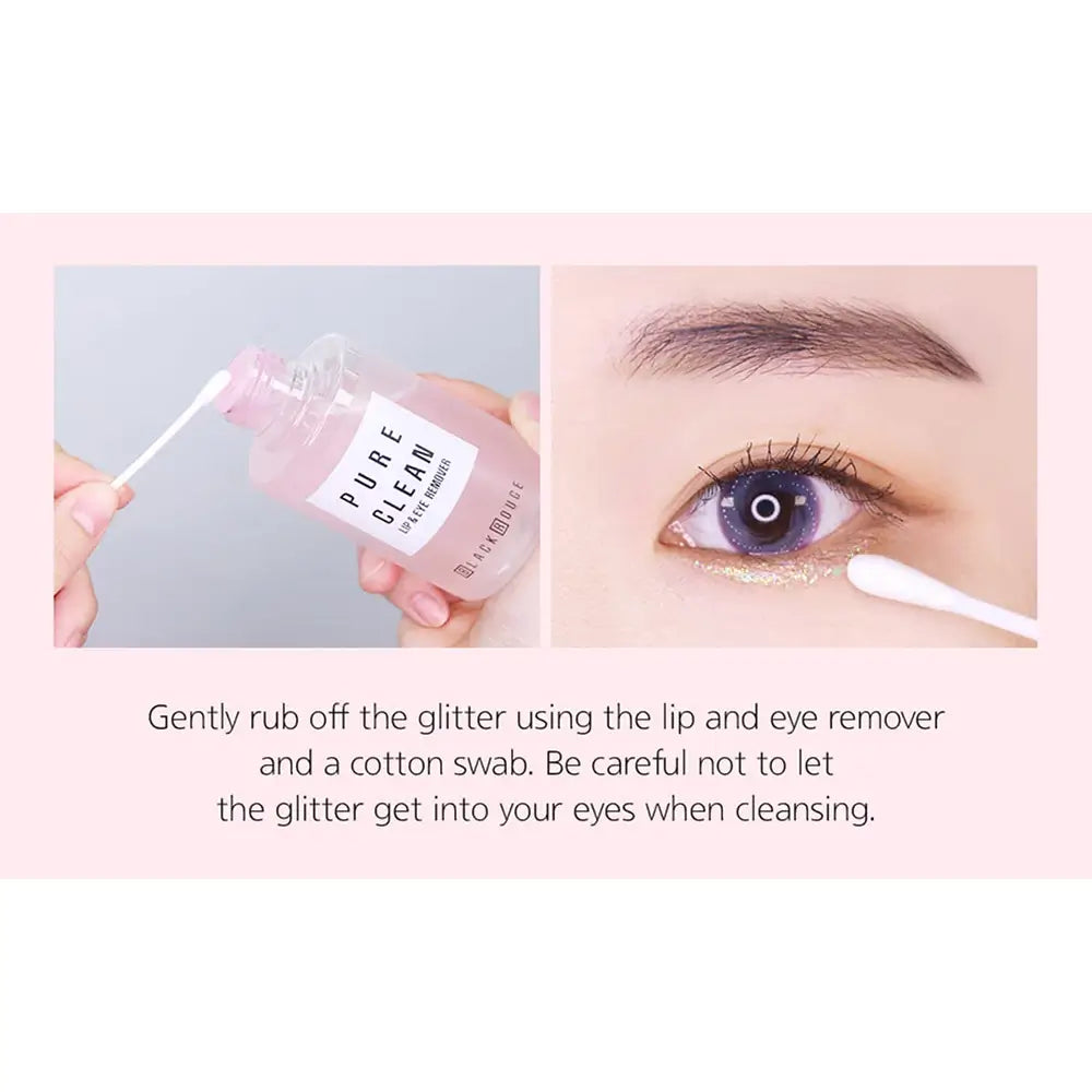 BLACK ROUGE Pearlvely I Glitter Lidschatten G01 Sweet Sweet Honey - Glitzerndes Augen-Gel mit intensivem Glanz und präziser Anwendung, 4,5g