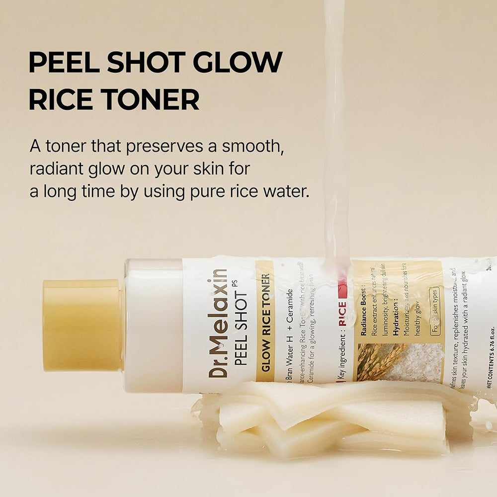 Dr. Melaxin Peel Shot Glow White Rice Toner