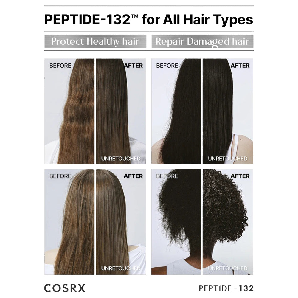 COSRX Peptide 132 Ultra Perfect Hair Bonding Oil Serum – Haarserum mit Peptid-132 und Arganöl zur Stärkung der Keratinstruktur und für Glanz – 28 ml