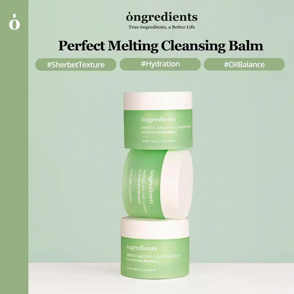 ONGREDIENTS Perfekter Schmelzender Reinigungsbalsam - Tiefenreinigung & Entfernung von Mitessern, 100 ml