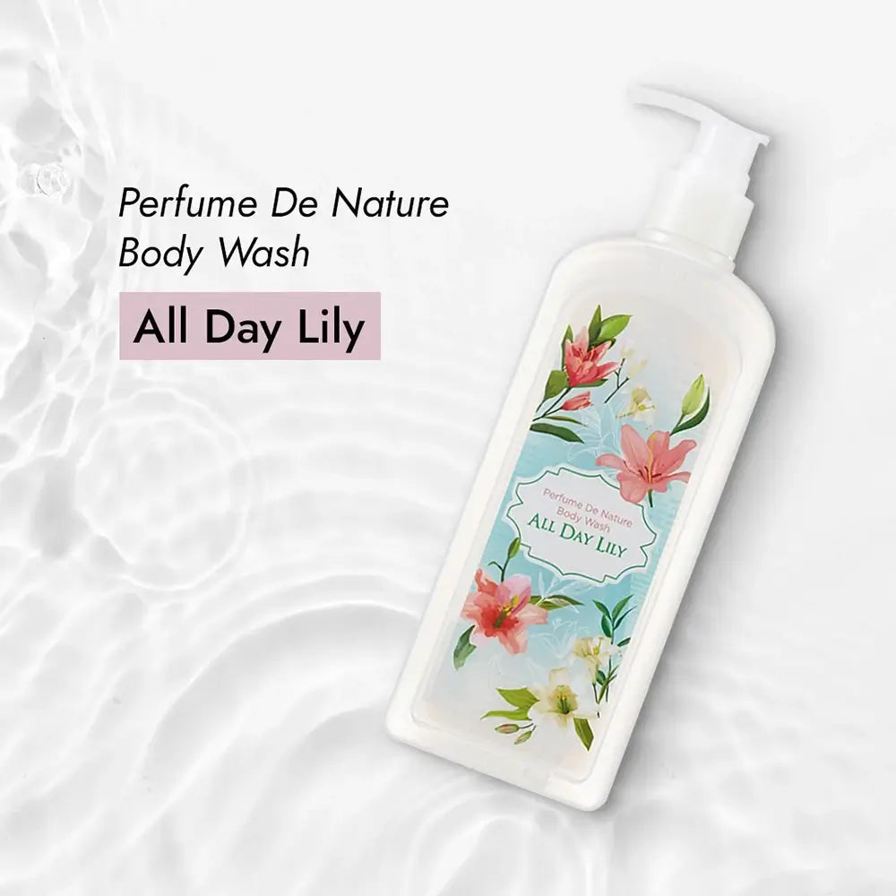 NATURE REPUBLIC Perfume De Nature Body Wash All Day Lily - Duschgel mit mediterranem Lilienextrakt und Flieder, der zur</div>