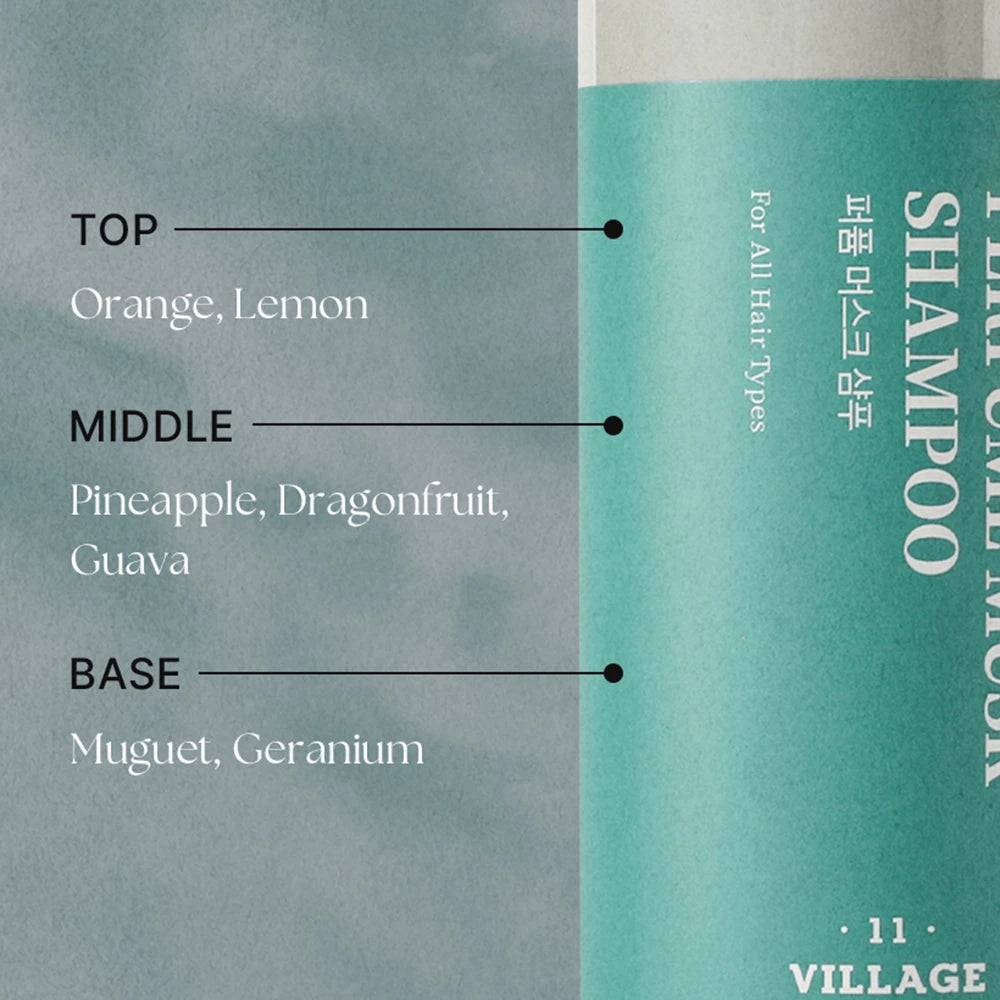 VILLAGE 11 FACTORY Perfume Musk Shampoo - 500 gr