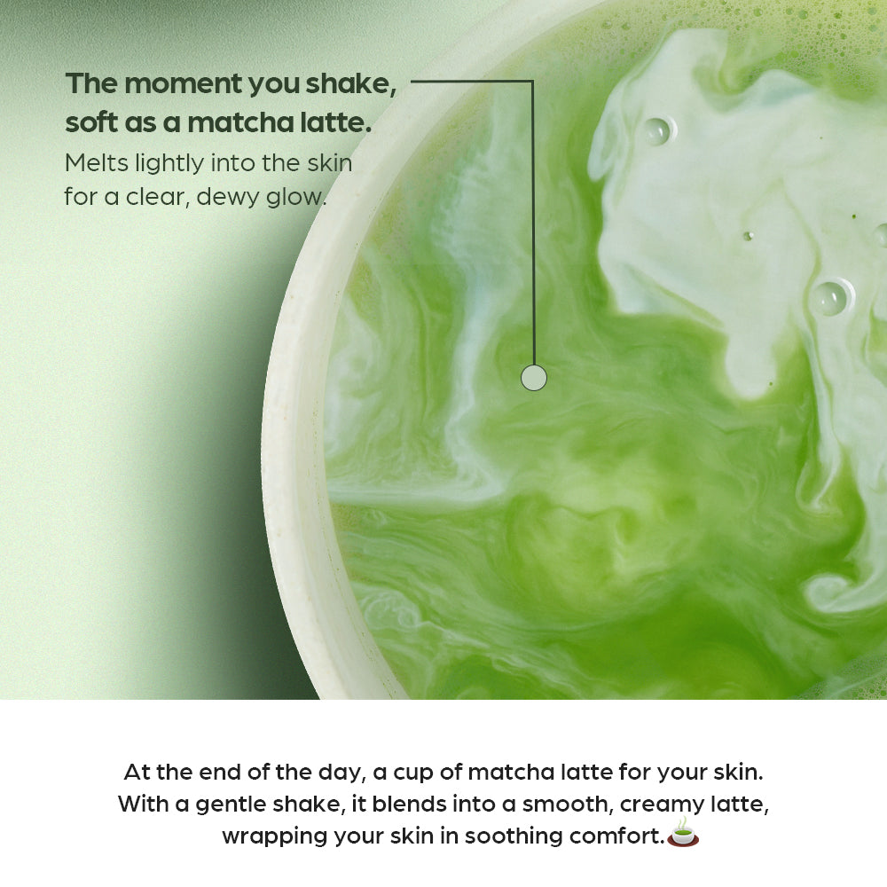 HOUSE OF HUR Phyto Brew Matcha Ampoule - ser de fata bifazic formulat cu Hadong matcha si peptide biomimetice, care contribuie la hidratarea pielii si la mentinerea echilibrului pielii - 50 ml