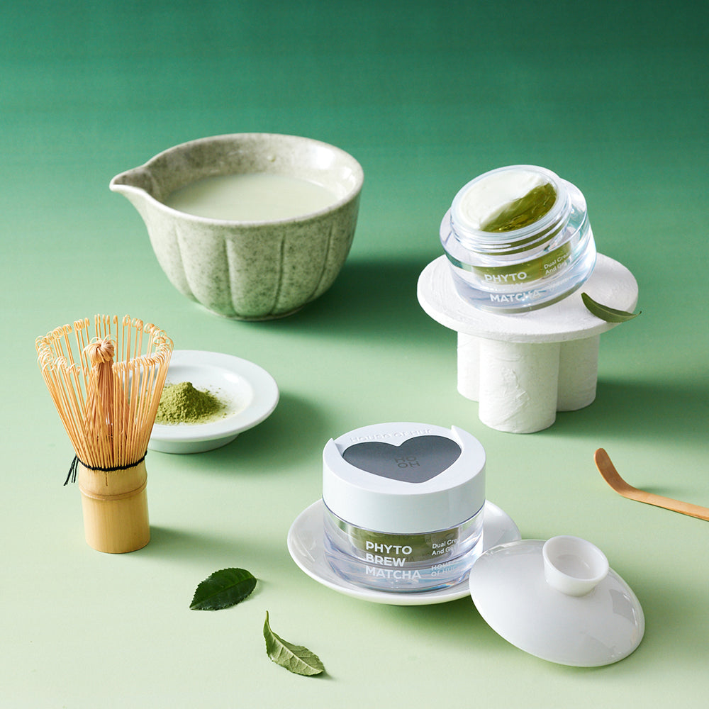 HOUSE OF HUR Phyto Brew Matcha Dual Cream and Gel