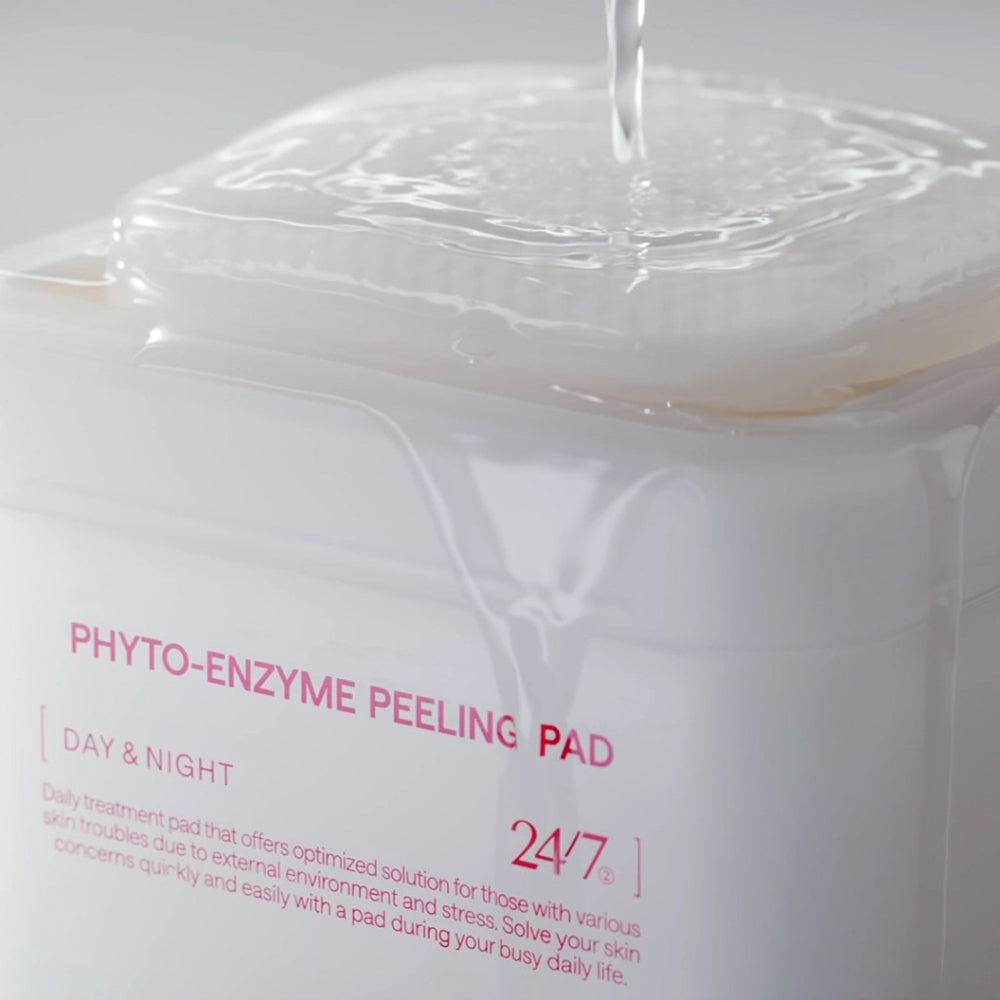MEDIHEAL Phyto-enzyme Peeling Pad - dischete exfoliante formulate cu LHA si papaina, care contribuie la indepartarea delicata a celulelor moarte si la netezirea texturii pielii - 90 buc