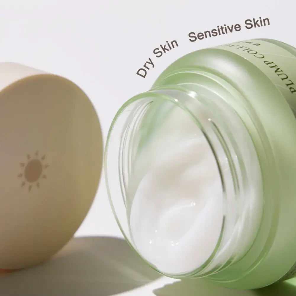 MIZON Phyto Plump Kollagen Tagescreme - Gesichtspflege angereichert mit Niacinamid und Panthenol zur Hautfeuchtigkeit und Hautkomfort - 50 ml