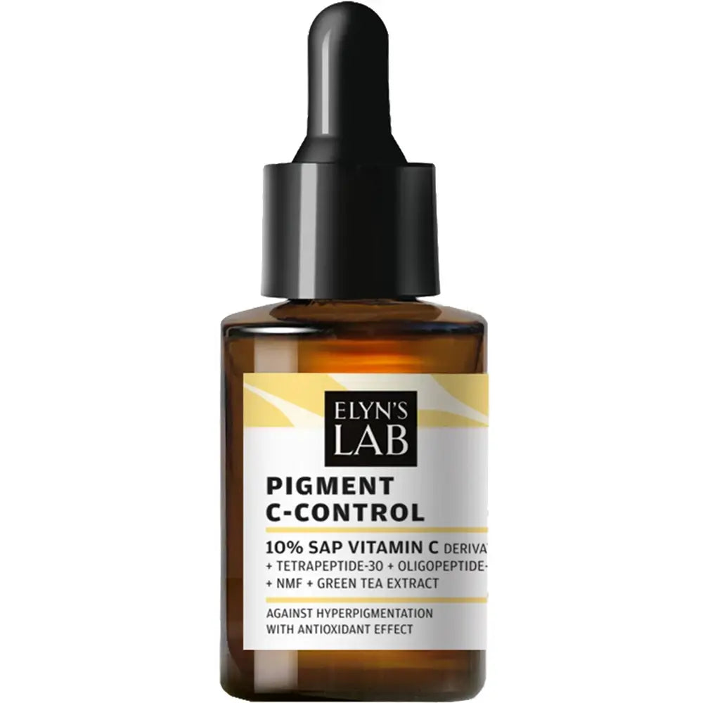 ELYN'S LAB Pigment C-Control 10% SAP Vitamin C - Gesichtsserum mit Natriumascorbylphosphat und Tetrapeptid-30, das zur Aufhellung der Haut und zur Angleichung des Hauttons beiträgt - 30 ml
