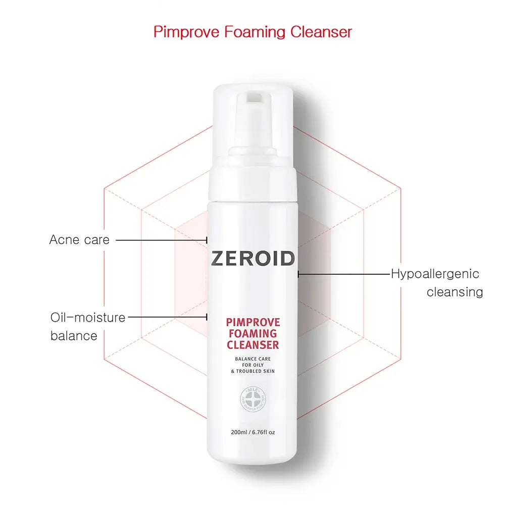 ZEROID Pimprove Reinigungsschaum