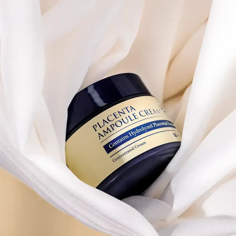 Mizon Plazenta Ampullencreme - Aufhellung, Feuchtigkeit und intensive Anti-Falten-Pflege, 50 ml