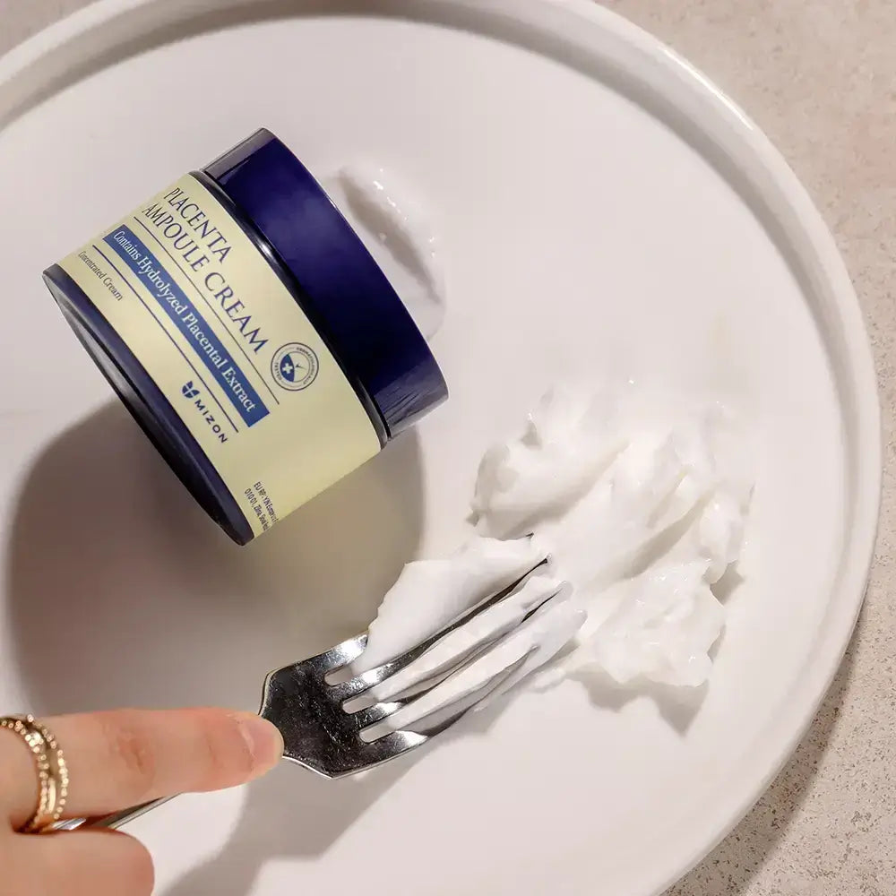 Mizon Plazenta Ampullencreme - Aufhellung, Feuchtigkeit und intensive Anti-Falten-Pflege, 50 ml