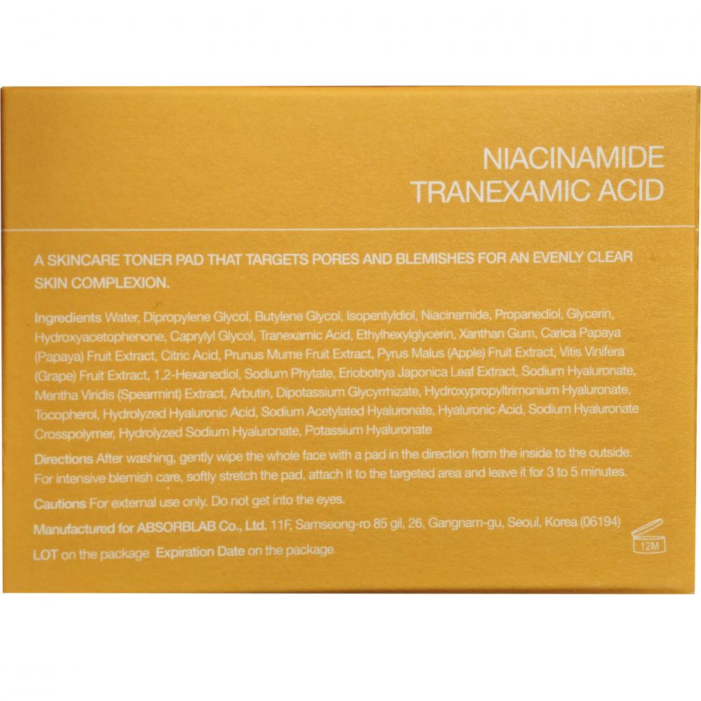 CELIMAX Pore+Dark Spot Brightening Pad, 40 buc