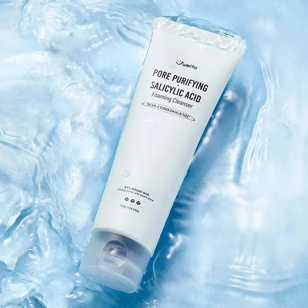 JUMISO Pore-Purifying Reinigungsschaum mit Salicylsäure – Tiefenreinigung & Talgkontrolle, 120 ml
