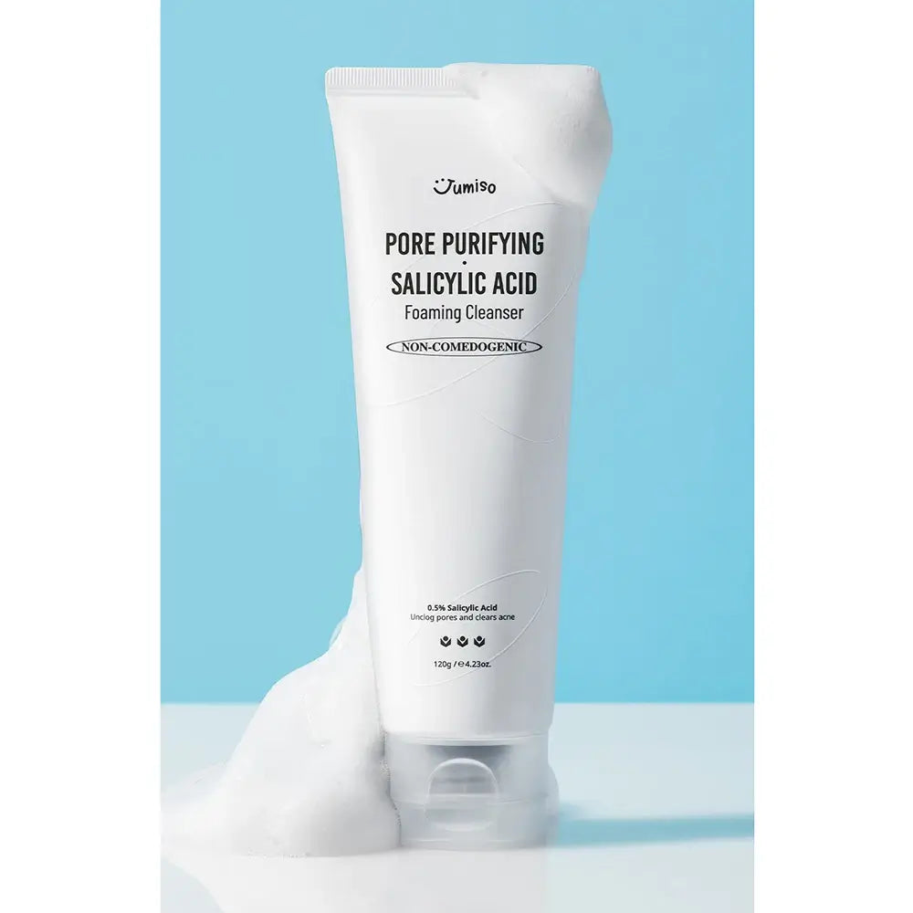 JUMISO Pore-Purifying Reinigungsschaum mit Salicylsäure – Tiefenreinigung & Talgkontrolle, 120 ml