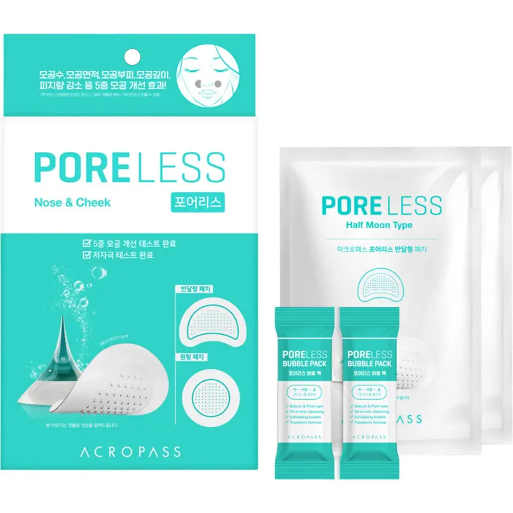 ACROPASS Poreless - Plasturi mit Hamamelis-Extrakt und Amazonas-Tonerde zur Tiefenreinigung der Poren und mattierenden Hautpflege