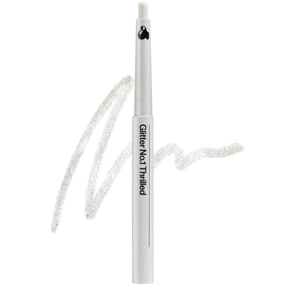 UNLEASHIA Pretty Easy Glitter Stick Lidschatten Nr. 1 Thrilled - Leuchtkraft und Haltbarkeit, 0,7 g