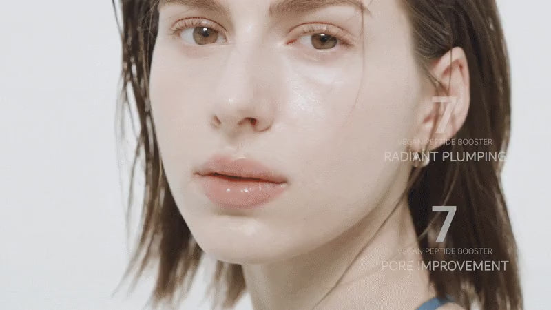 MIZON 7 Vegan Peptide Booster Serum - Gesichtsserum mit veganen Peptiden und Hyaluronsäure, das zur Hautfeuchtigkeit beiträgt und den Hautkomfort erhält - 20 ml