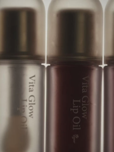 AXIS-Y Vita Glow Lip Oil - Lippenöl mit Himbeerextrakt und Vitamin E, das zur Aufrechterhaltung der Feuchtigkeit und des täglichen Komforts beiträgt - Chilled Berry