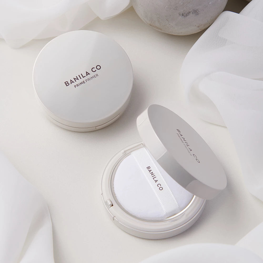 BANILA CO Prime Primer Finish Pact - Puder für das Gesicht, angereichert mit Mentha Arvensis Leaf und Monarda Didyma Leaf zur Kontrolle von überschüssigem Talg und für ein gleichmäßiges Finish - 6,5 g