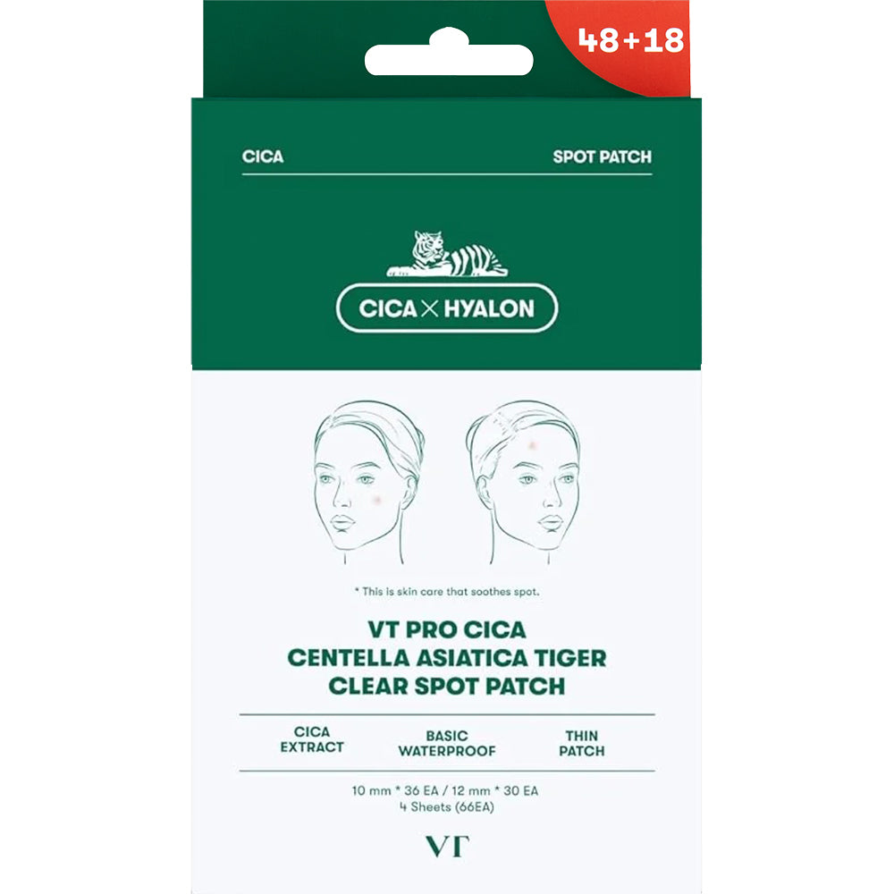 VT COSMETICS Pro Cica Tiger Clear Spot Patch