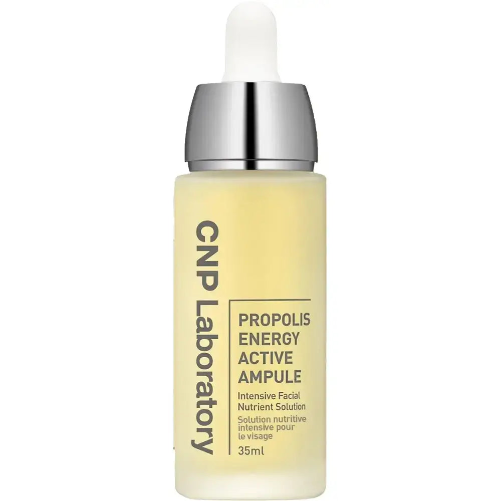 CNP LABORATORY Propolis Energy Active Ampulle - Gesichtsserum formuliert mit Propolis-Extrakt und Madecassoside, das zur Revitalisierung und Beruhigung der Haut beiträgt - 35 ml