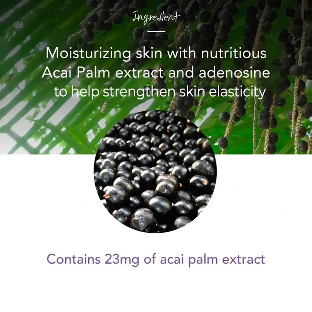 NATURE REPUBLIC Real Nature Gesichtsmaske mit Acai Beere - Intensive Feuchtigkeitspflege und Antioxidativer Schutz, 23 gr
