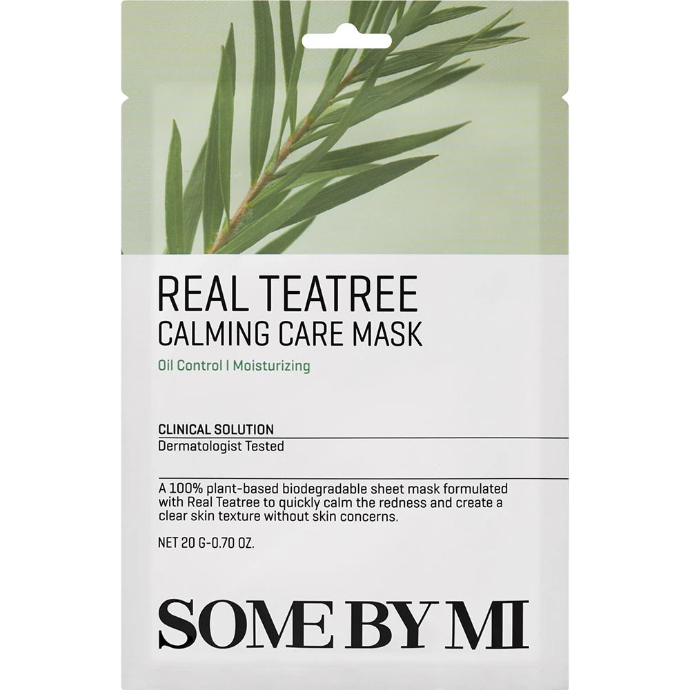 SOME BY MI Real Teatree Calming Care Mask