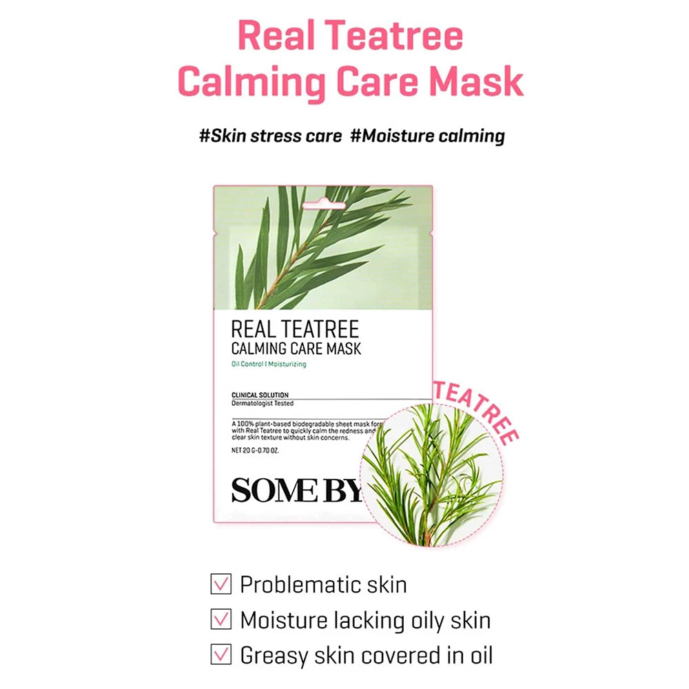 SOME BY MI Real Teatree Calming Care Mask