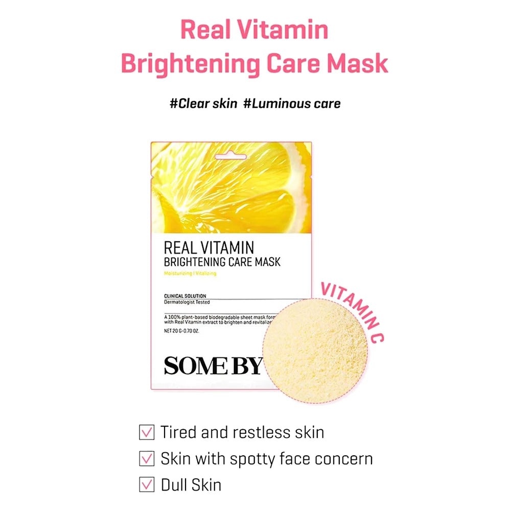 SOME BY MI Real Vitamin Aufhellende Pflegemaske