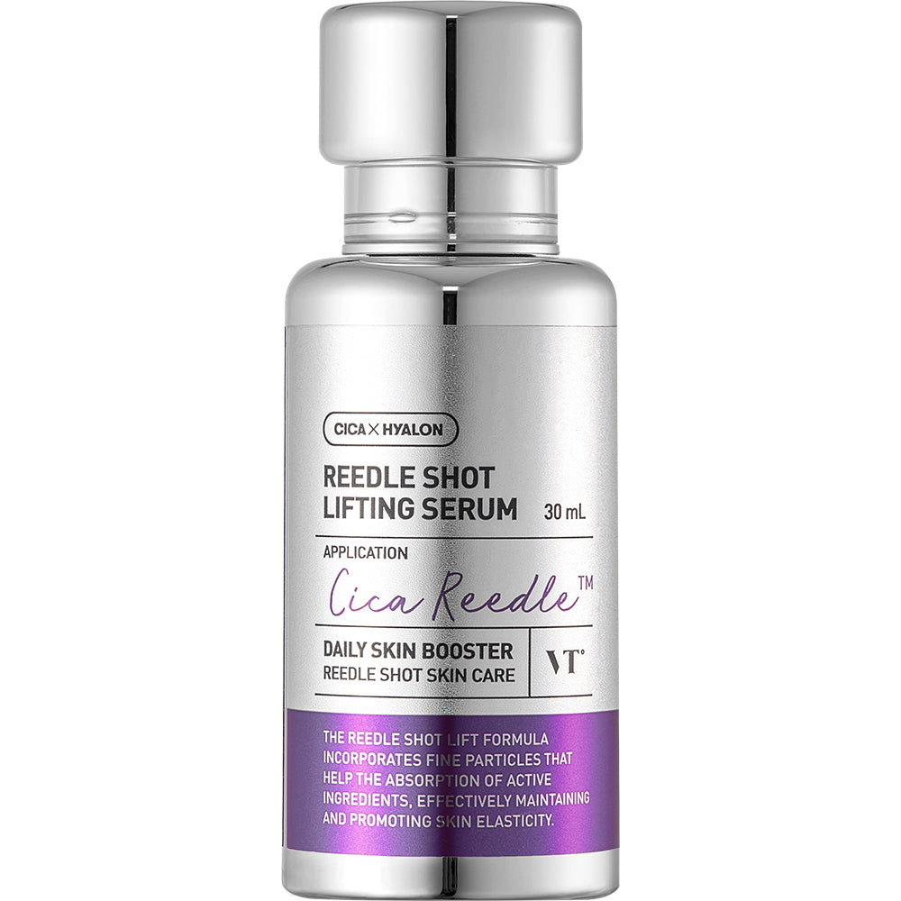 VT COSMETICS Reedle Shot Lifting Serum - Lifting-Serum mit 9 Peptidkomplex und Hyaluronsäure, für Festigkeit und Feuchtigkeit - 30 ml