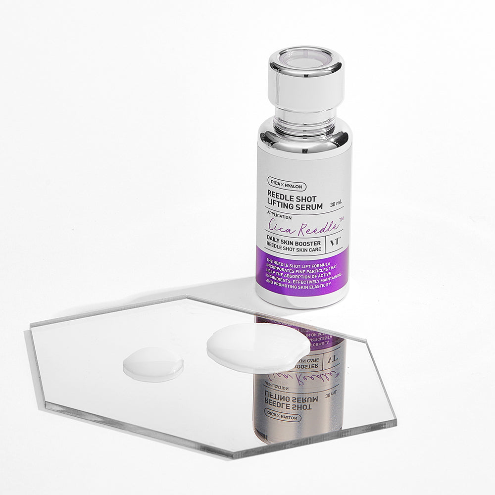 VT COSMETICS Reedle Shot Lifting Serum - Lifting-Serum mit 9 Peptidkomplex und Hyaluronsäure, für Festigkeit und Feuchtigkeit - 30 ml