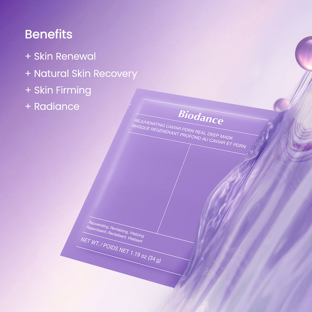 BIODANCE Verjüngende Kaviar PDRN Real Deep Maske, 34 g