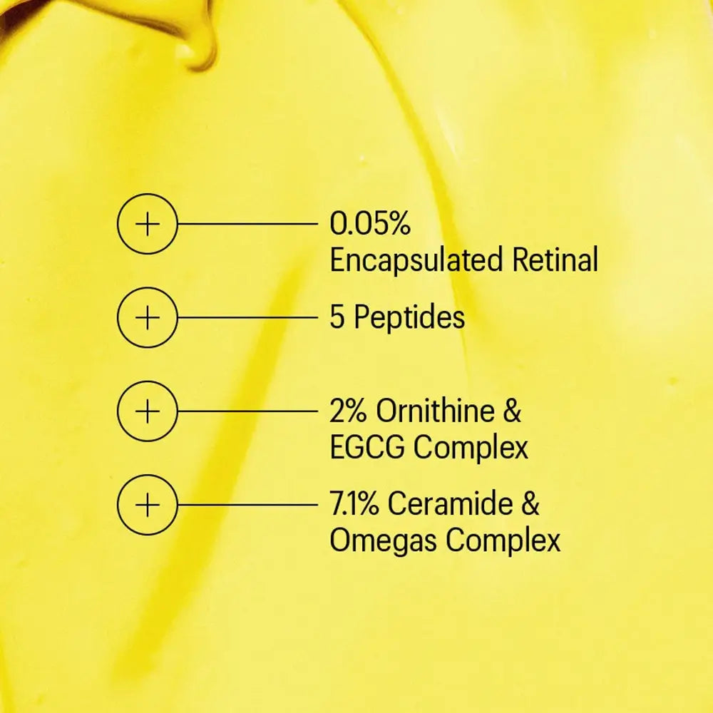 ALLIES OF SKIN Retinal 0.05% & Peptides Nachtcreme