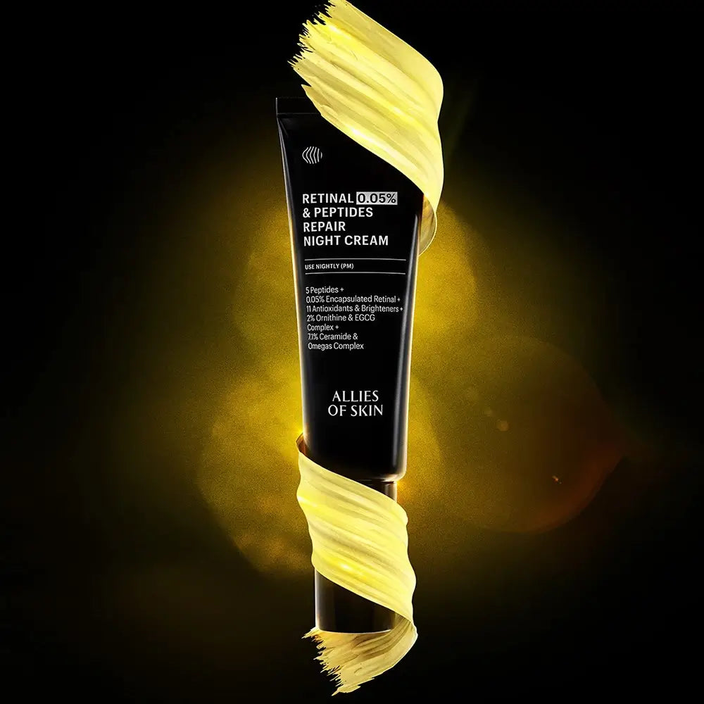 ALLIES OF SKIN Retinal 0.05% & Peptides Nachtcreme