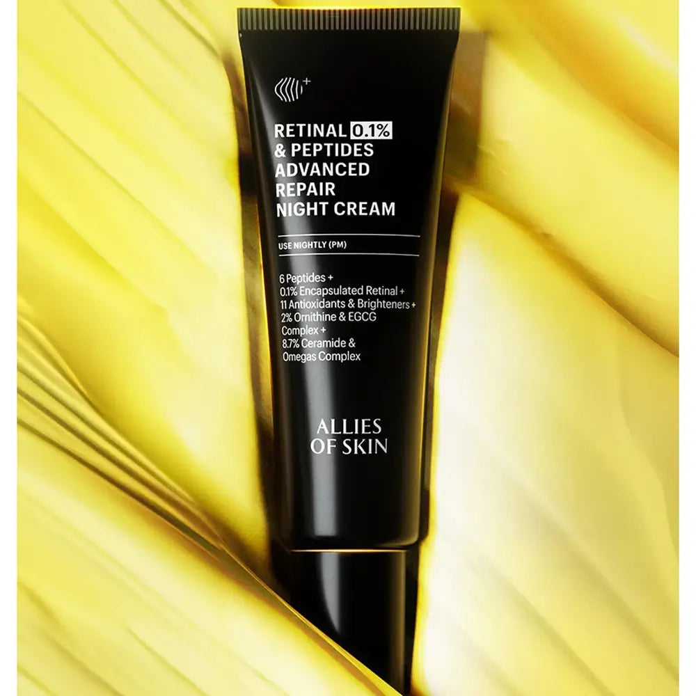 ALLIES OF SKIN Retinal 0.1% und Peptide Advanced Repair Nachtcreme