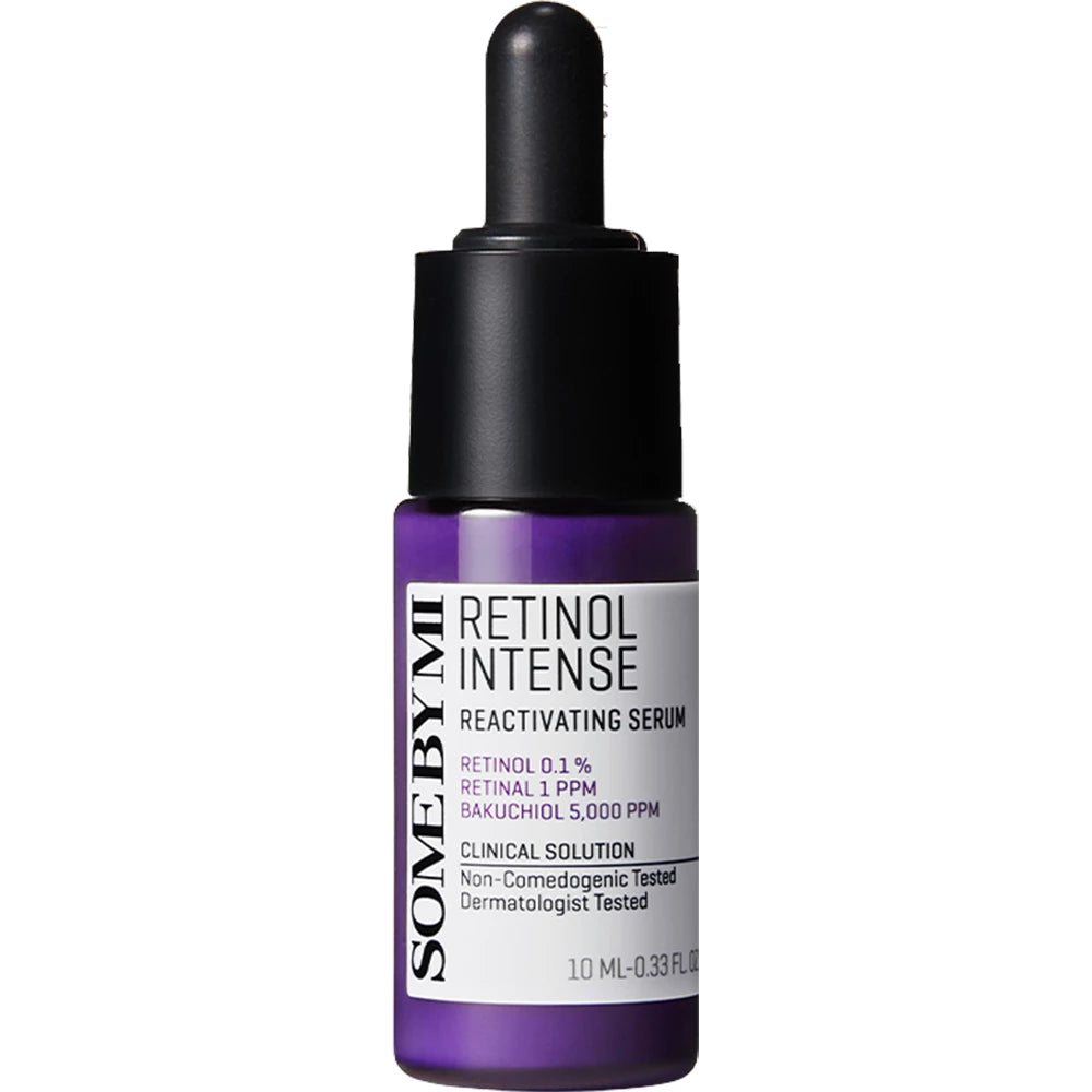 SOME BY MI Retinol Intense Reactivating Serum - Gesichtsserum mit Retinol und Niacinamid zur Glättung der Hauttextur und zur Förderung des Hautkomforts - 10 ml
