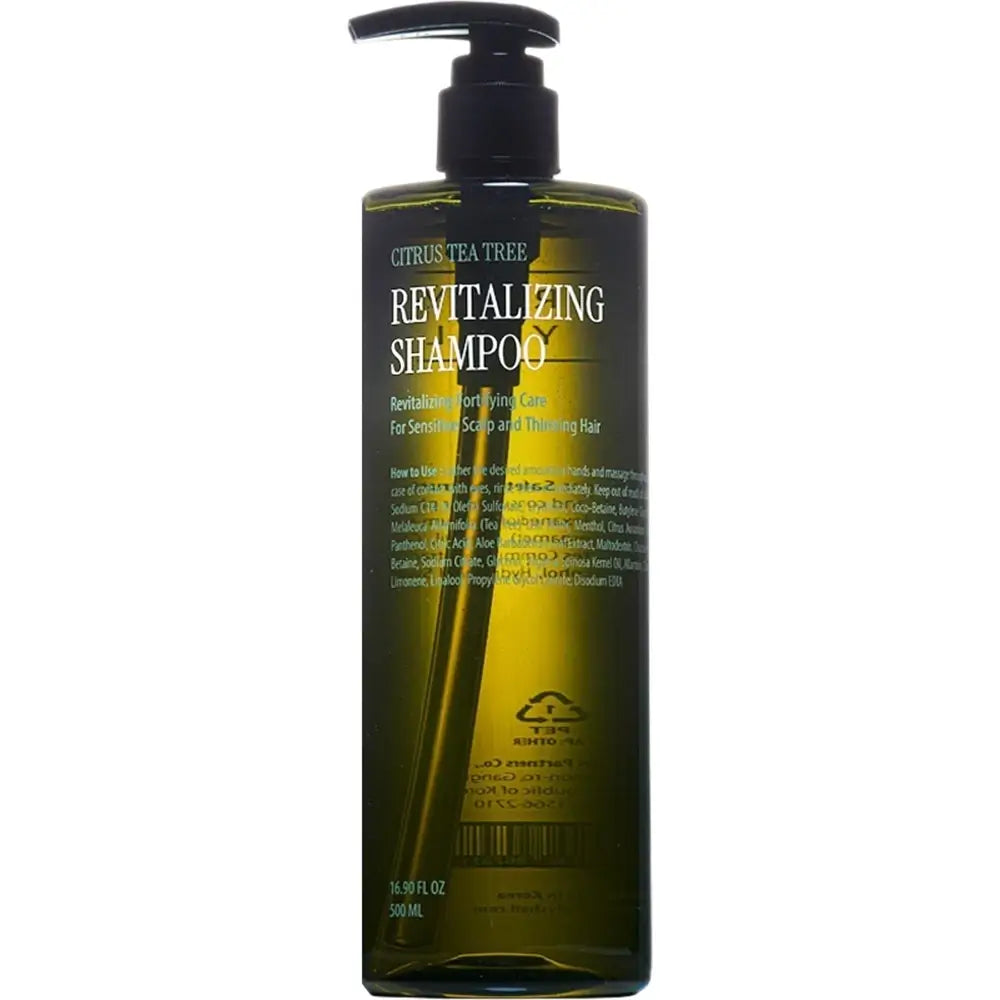 CURLY SHYLL Revitalisierendes Shampoo für empfindliche Kopfhaut - Feuchtigkeit, Beruhigung und Vorbeugung von Haarausfall, 500 ml