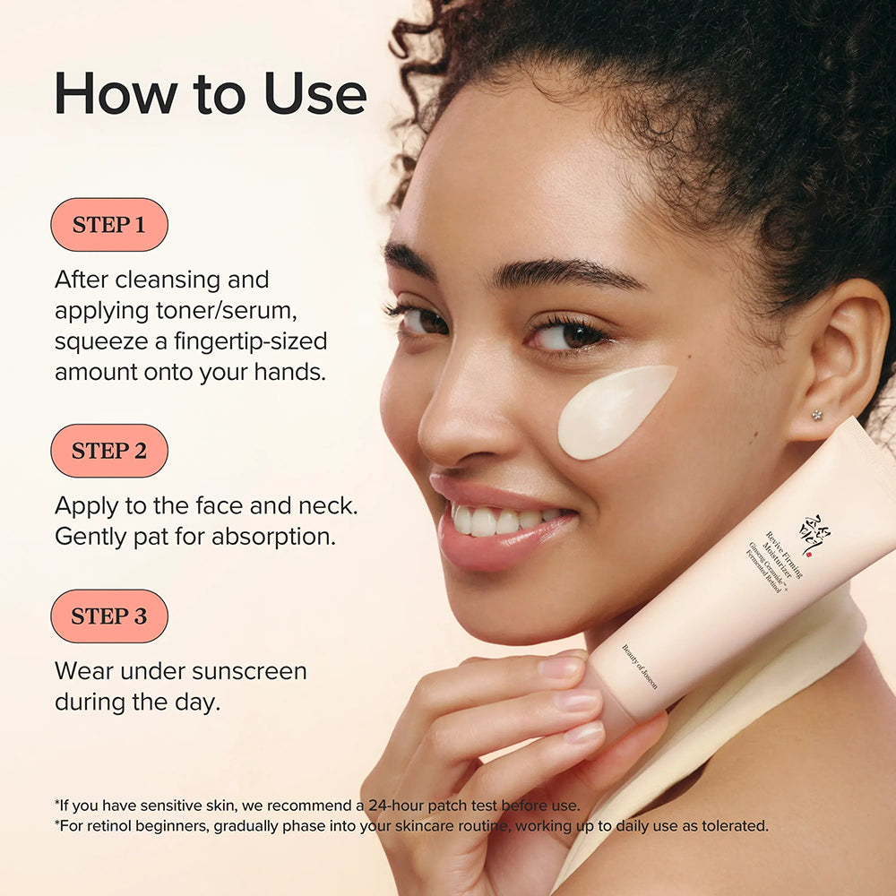 BEAUTY OF JOSEON Revitalisierende Feuchtigkeitscreme - Ginseng + Retinol