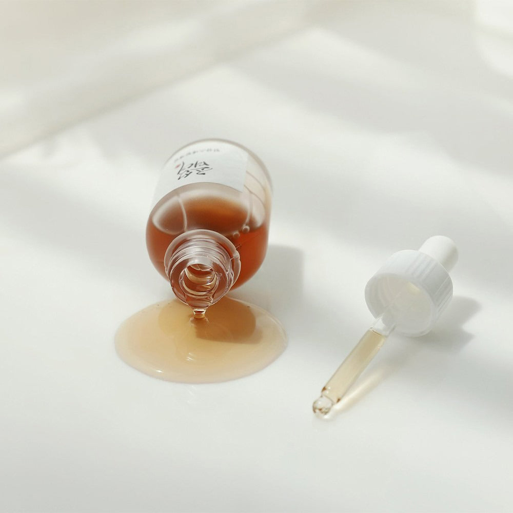 BEAUTY OF JOSEON Revive Serum: Ginseng + Schneckenschleim - Gesichtsserum mit Ginsengwurzelwasser und Schneckenschleim, das zur Hautfeuchtigkeit und zum täglichen Wohlbefinden beiträgt - 60 ml