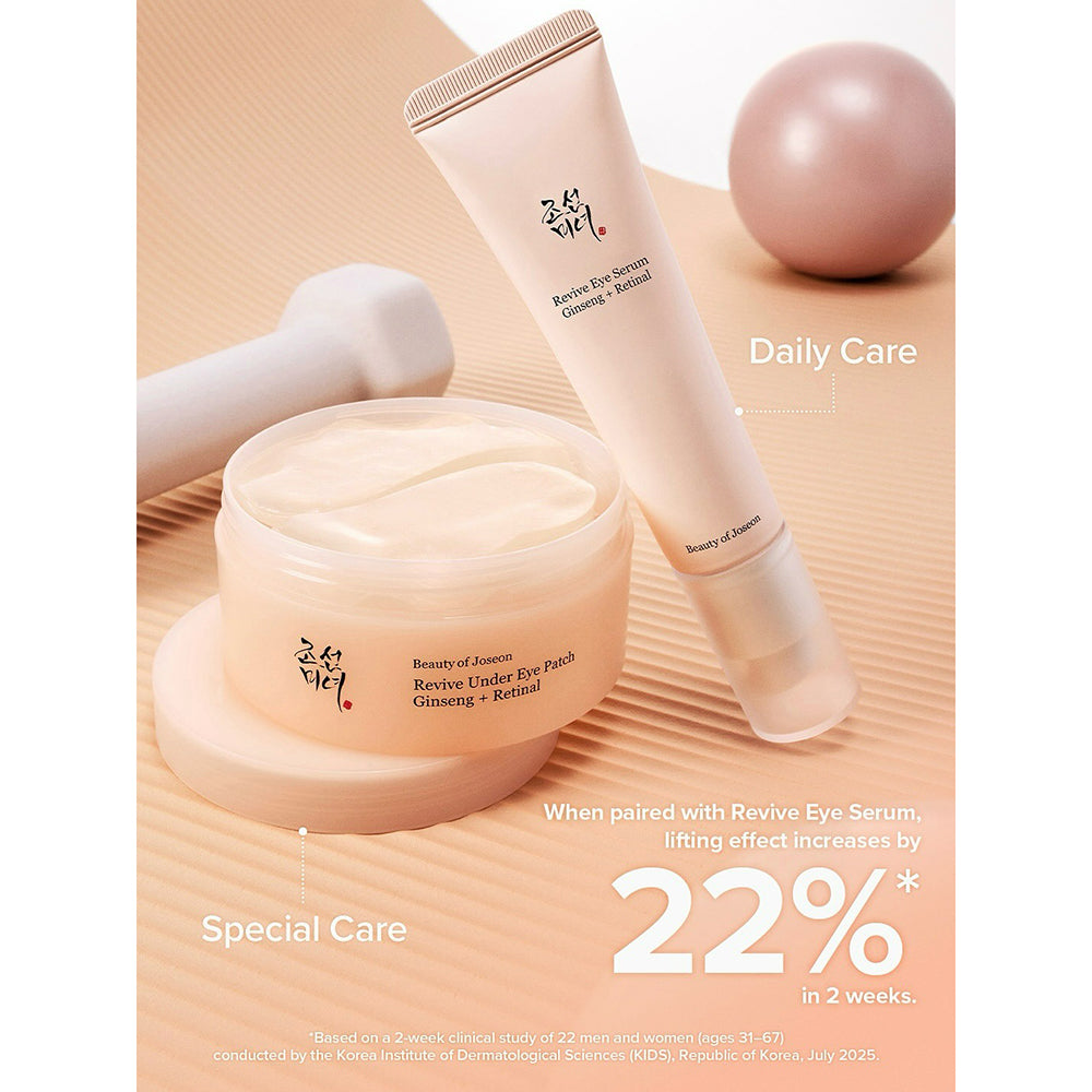 BEAUTY OF JOSEON Revive Under Eye Patch Ginseng + Retinal