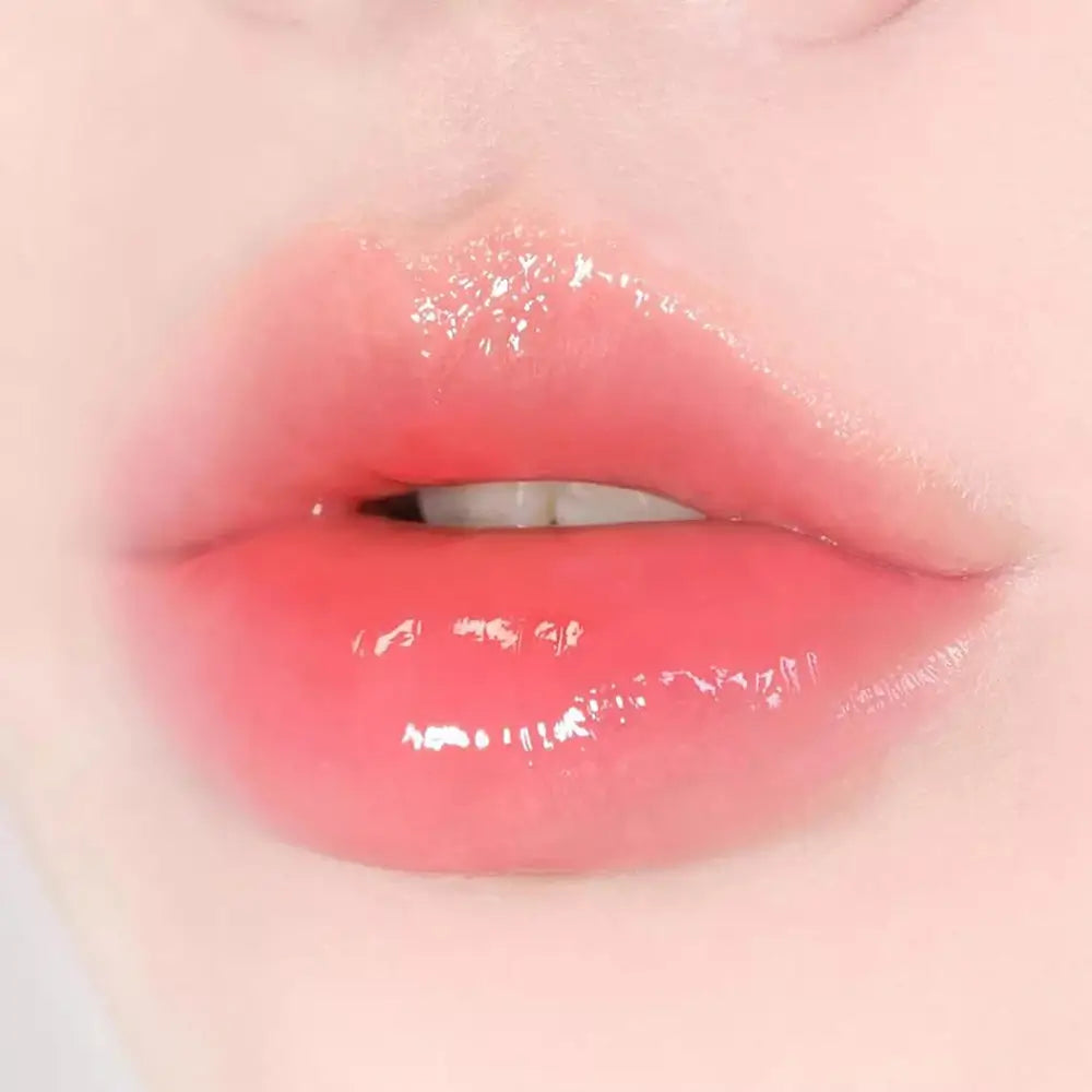 BLACK ROUGE Ripplesh Jelly Balm - Lippenbalsam mit Hyaluronsäure und Kollagen, der zur Befeuchtung der Lippen und zur Aufrechterhaltung des Komforts beiträgt - 3,3 g - J02 Peach jelly