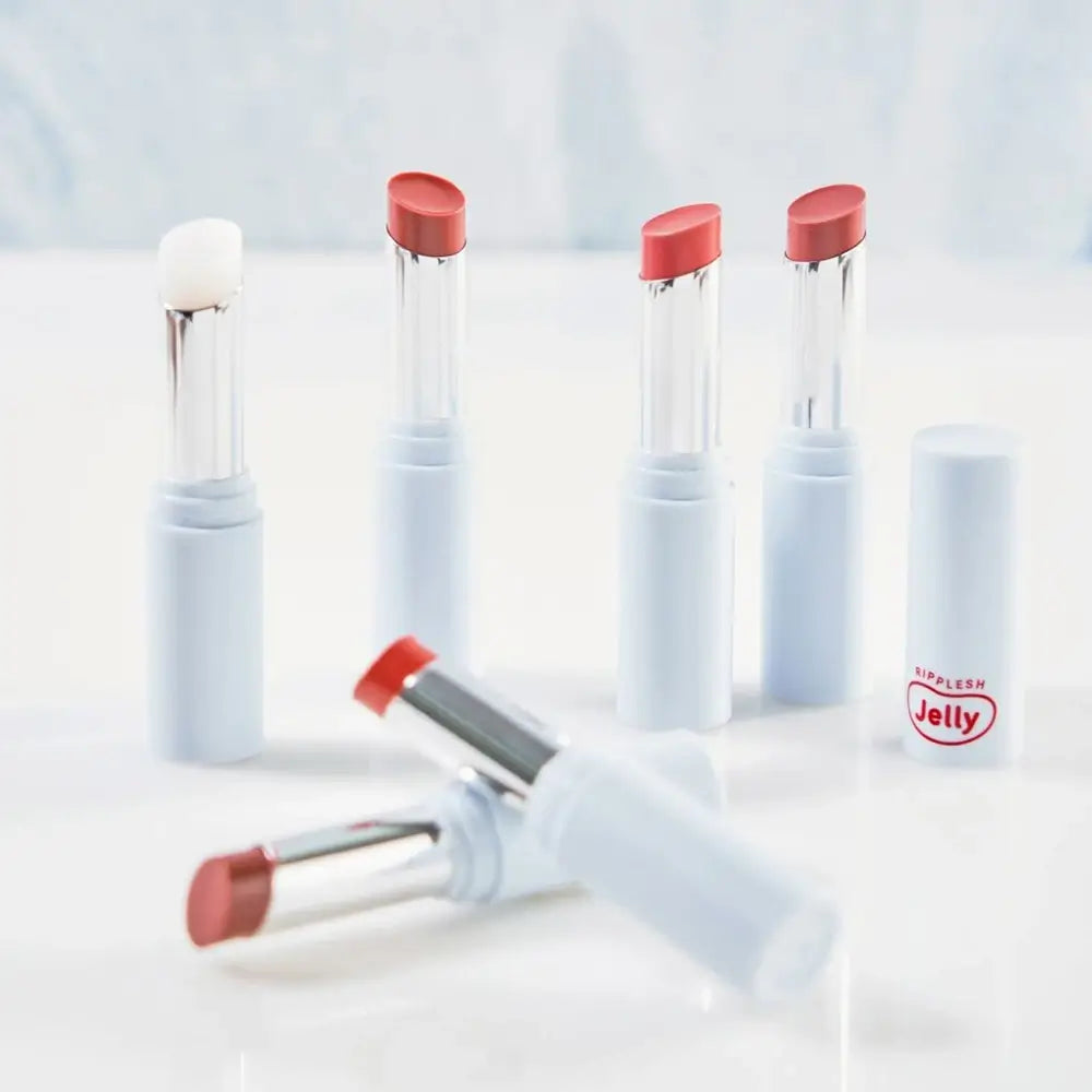 BLACK ROUGE Ripplesh Jelly Balm - Lippenbalsam mit Hyaluronsäure und Kollagen, der zur Befeuchtung der Lippen und zur Aufrechterhaltung des Komforts beiträgt - 3,3 g - J02 Peach jelly
