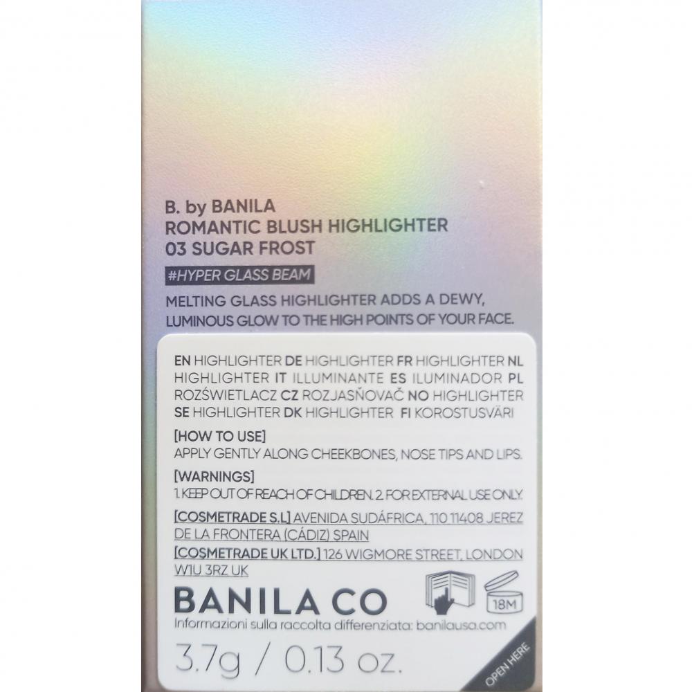 Romantischer Rouge-Highlighter Gesichtsilluminator 03 Sugar Frost