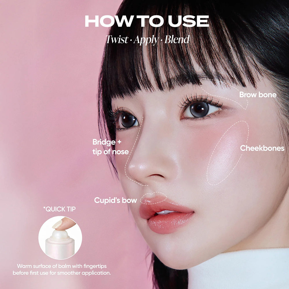 Romantischer Rouge-Highlighter Gesichtsilluminator 04 Fizz Layer
