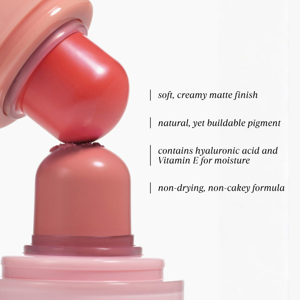 BANILA CO Romantic Blush Lip and Cheek - Lippen- und Wangentoner mit Hyaluronsäure und Vitamin E, für Feuchtigkeit und Komfort - 3,7 g - 12 Peach Mousse
