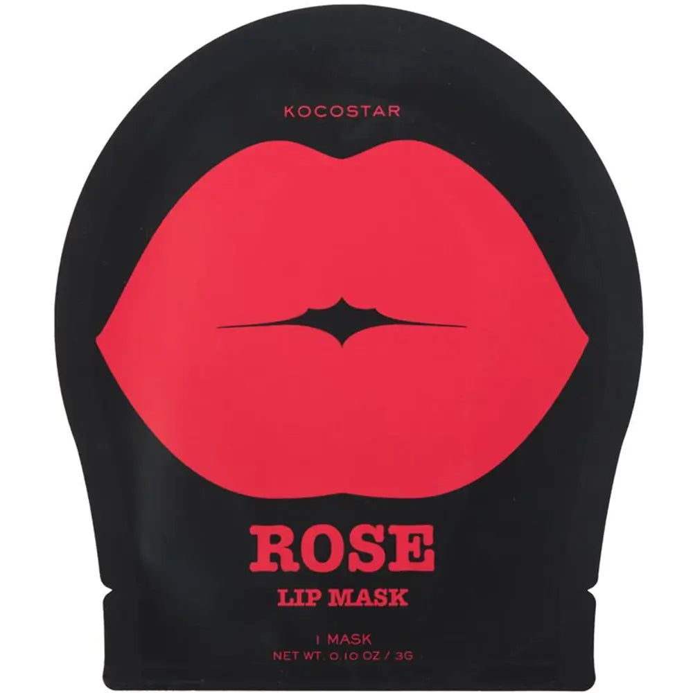 KOCOSTAR Rose - Lippenmaske mit Rosenwasser und feuchtigkeitsspendenden Wirkstoffen zur Lippenpflege und Feuchtigkeitsversorgung - 3 g