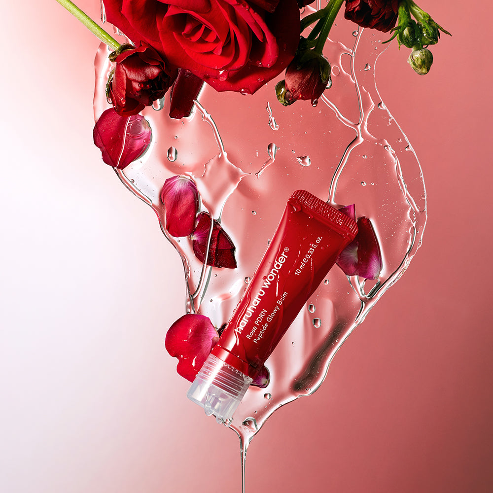 Rose PDRN Peptide Glowy Balm Balsam de buze 10 ml